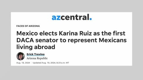 Current Mexican politicians are living in the U.S.