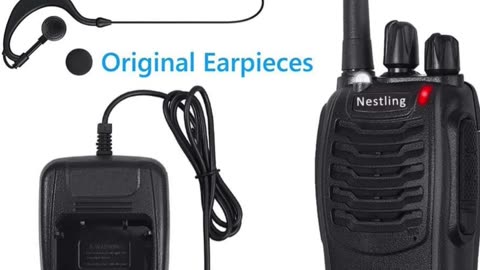 Walkie Talkie recarregável