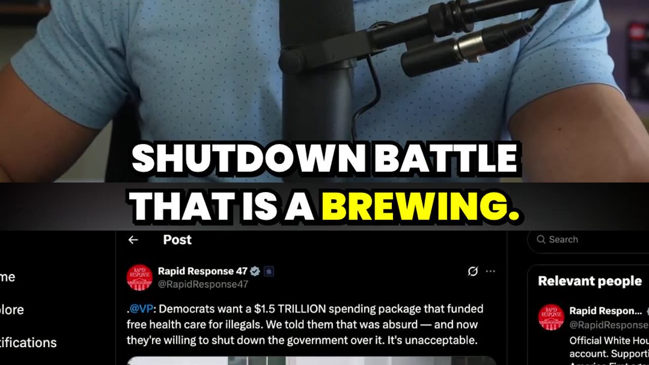 Government Shutdown Showdown ERUPTS in Washington