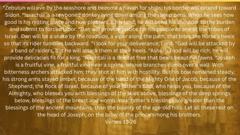 Jacob Blesses his Children: A Look at Genesis 49 Lives Changed by the Gospel S06E16