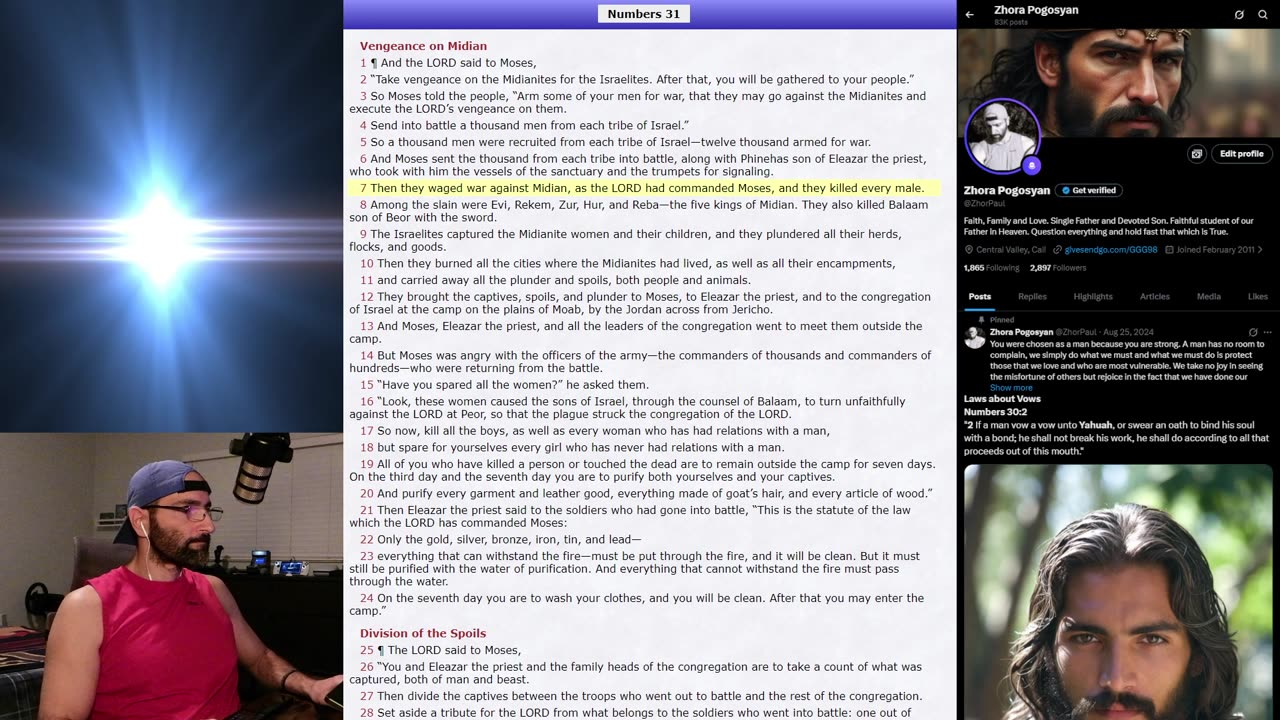 Numbers 29-30 Bible Study-~TUESDAY-~2-~DECEMBER-~2025.