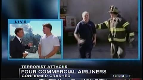 Texas Cable News TCN September 11, 2001 1230pm-100pm CDT