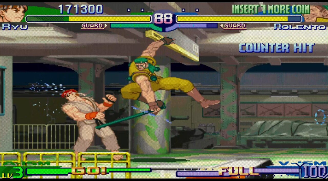 Ryu vs Rolento