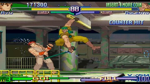 Ryu vs Rolento