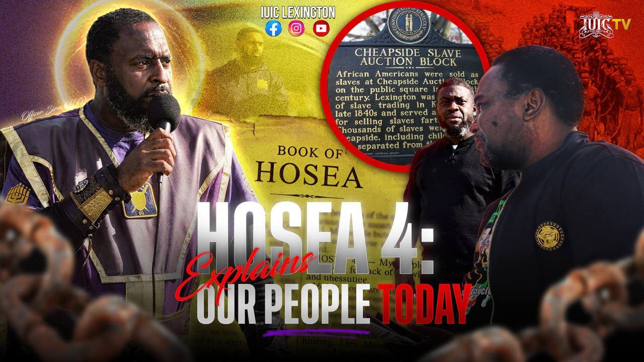 Hosea 4 Explains Our People Today