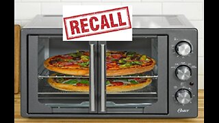 Sunbeam recalls countertop ovens