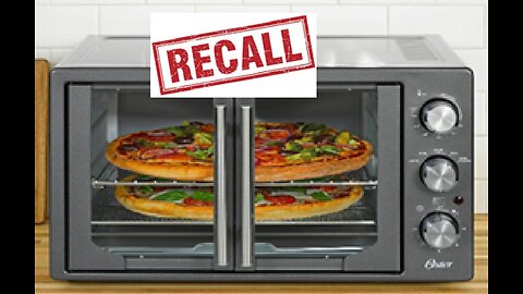 Sunbeam recalls countertop ovens