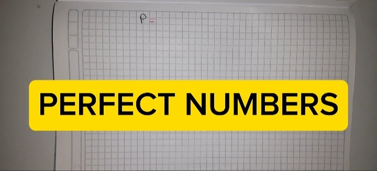 Euclid-Euler theorem: Perfect numbers