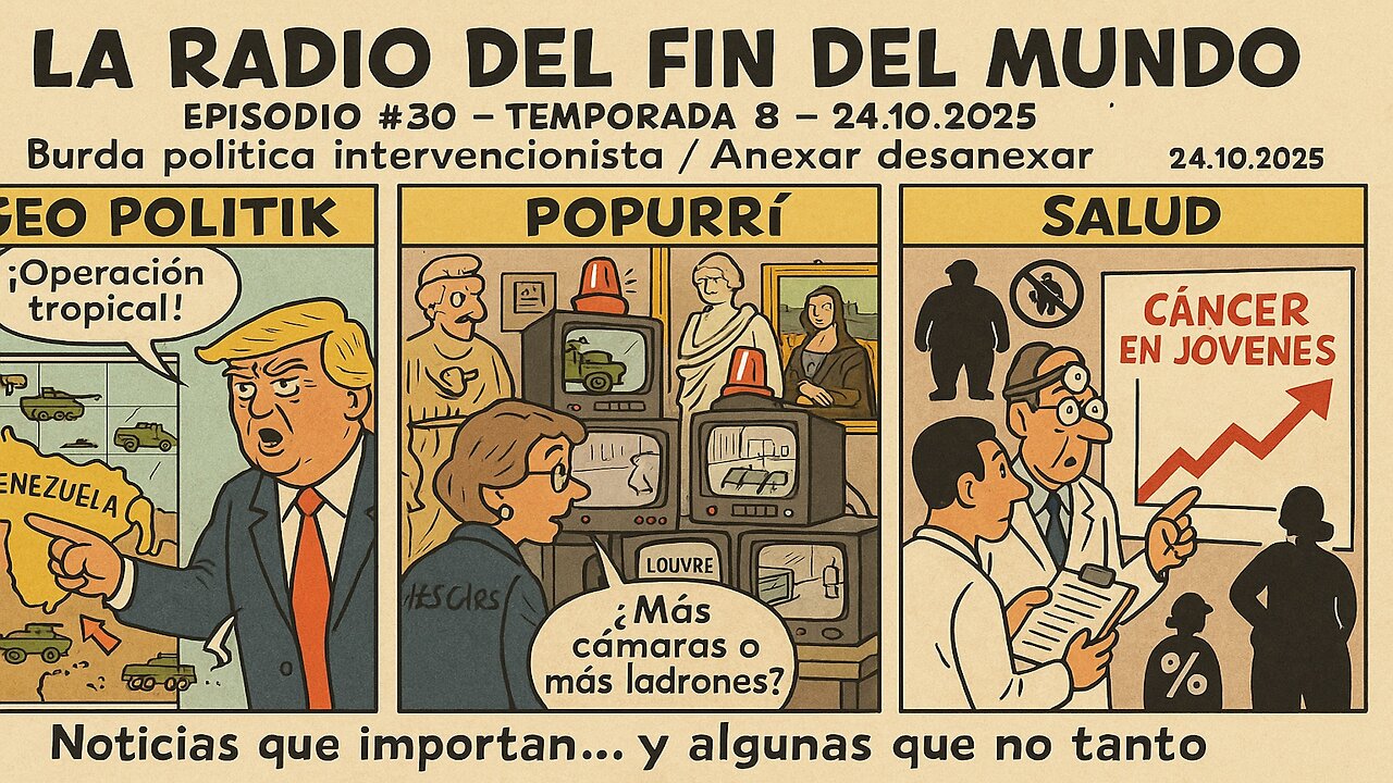 Burda política intervencionista / Anexar desanexar 24.10.2025