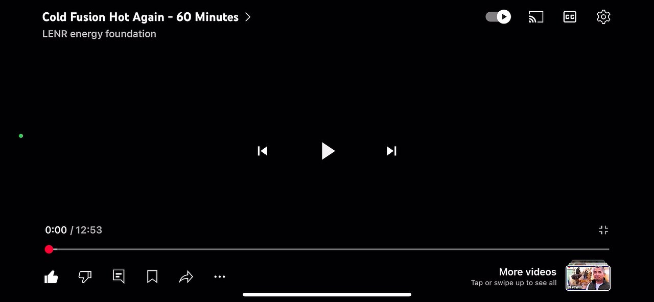 FREE ENERGY. Cold Fusion is Hot Again. Original content by LENR Foundation, 60 Minutes. 1-25-25