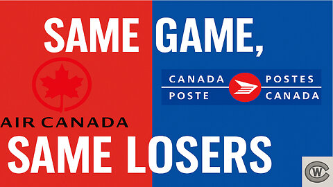 Air Canada and Canada Post — two pillars of dysfunction in a country that refuses to fix itself.