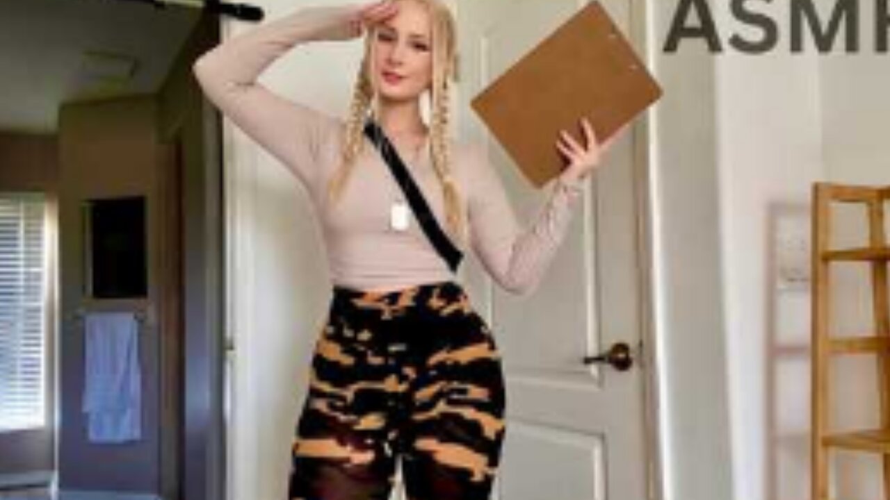 US Army Recruiter Gives You Massage - ASMR