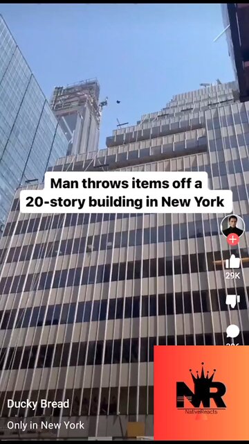 Only In NYC! #crazy #Gravity