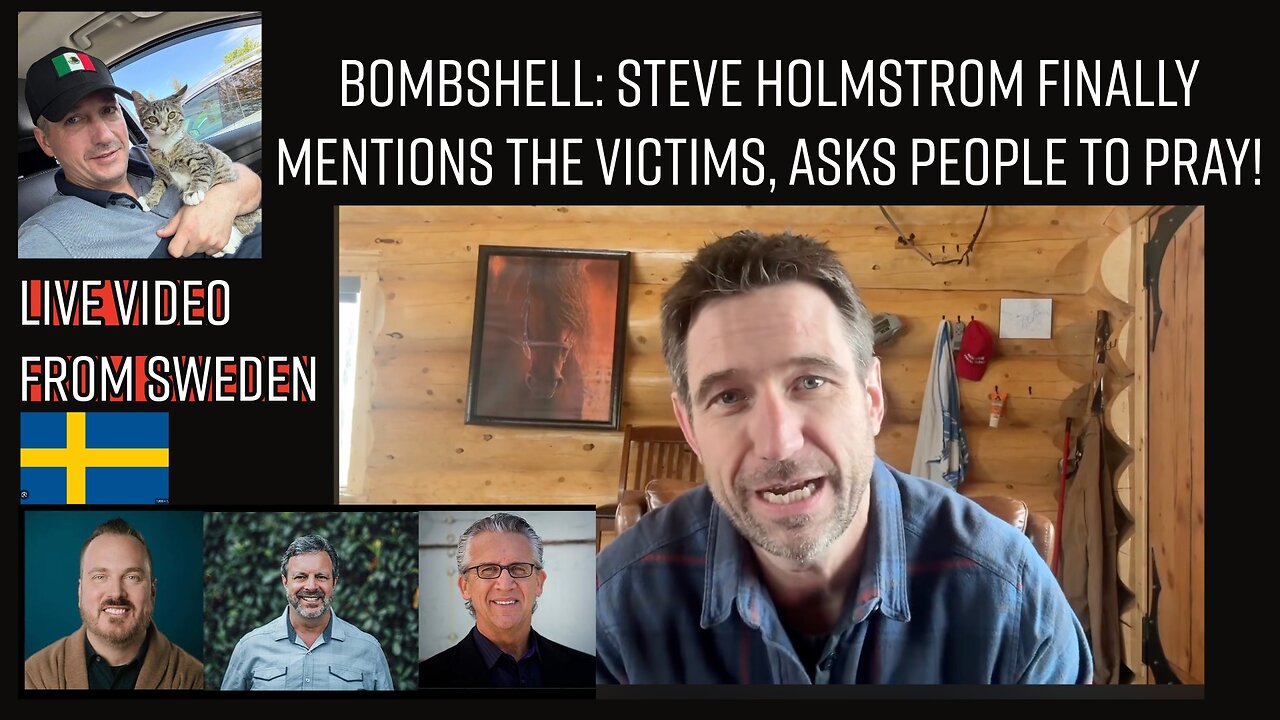 🚨 BOMBSHELL: Steve Holmstrom Finally Mentions the Victims, Asks People to Pray