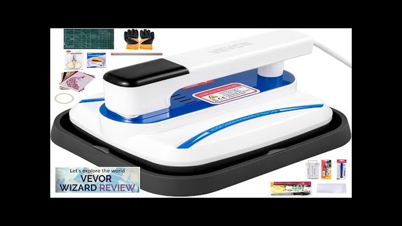 VEVOR Heat Press 7 x 8 Inch Easy Press 800W 0-200? Mini Review