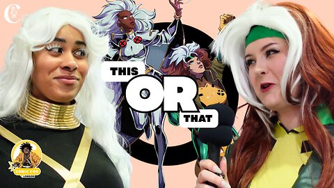 Storm ⚡ vs Rogue 💚 VIBE CHECK at London Comic Con 2025! | Pop Culture Quiz CHAOS 🎮😂