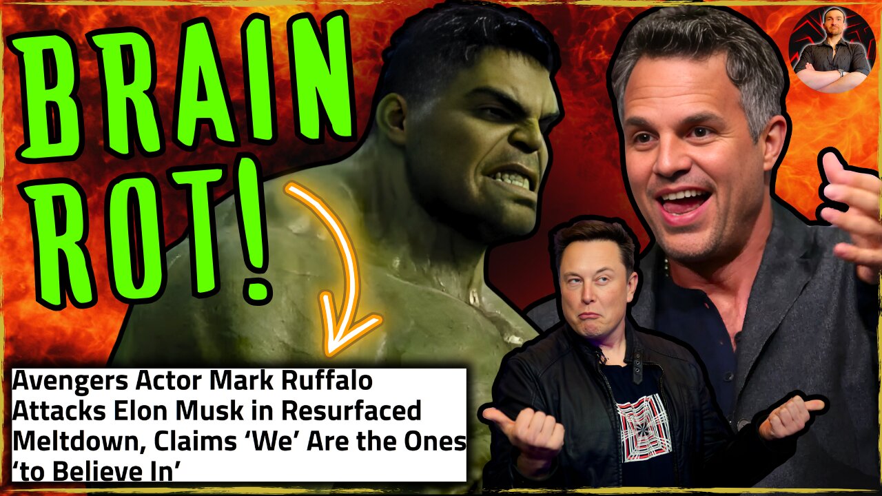 Mark Ruffalo ATTACKS Elon Musk in Resurfaced MELTDOWN! Hulk SMASHED!