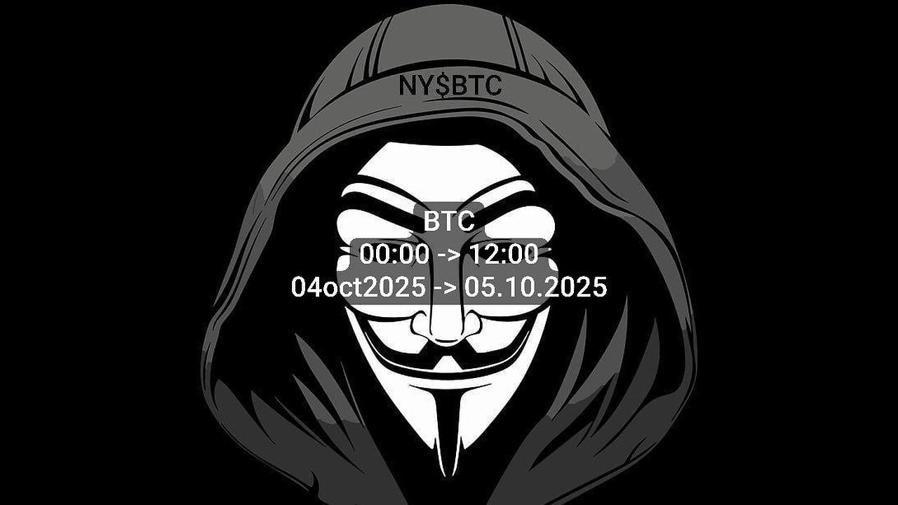 BTC #Prediction⬆️?⬇️? 04.Oct.2025(00:00->12:00) 04.10.2025->05oct2025 10월04일2025->10월05일2025