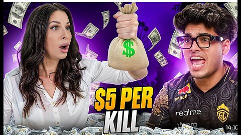 Paying @JONATHANGAMINGYT $5 Dollars a Kill😱 #mindfrees