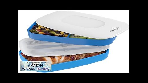 Bentgo® Classic Adult Bento Box All-in-One Stackable Lunch Box Container Review