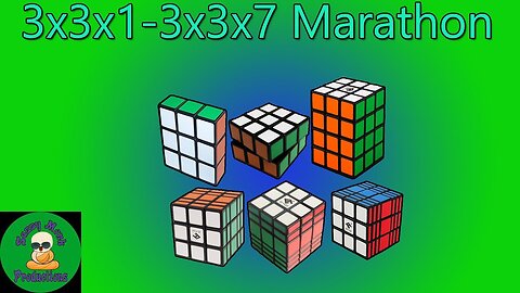 3x3x1-3x3x7 Cuboid Marathon