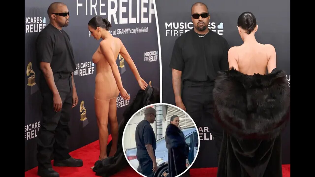 Kanye West and Bianca Censori Were Not Escorted Out of the 2025 Grammys ( Full Video )