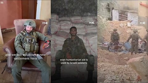 Israel Military Looting Homes in Palestine