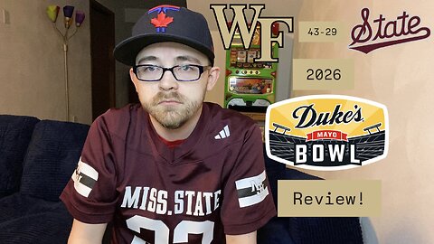 RSR8: Wake Forest Demon Deacons 43-29 Mississippi State Bulldogs 2026 Duke’s Mayo Bowl Review!