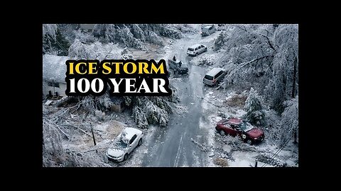 100 Year Ice Storm Record Cold and Blizzard Infrastructure Failure