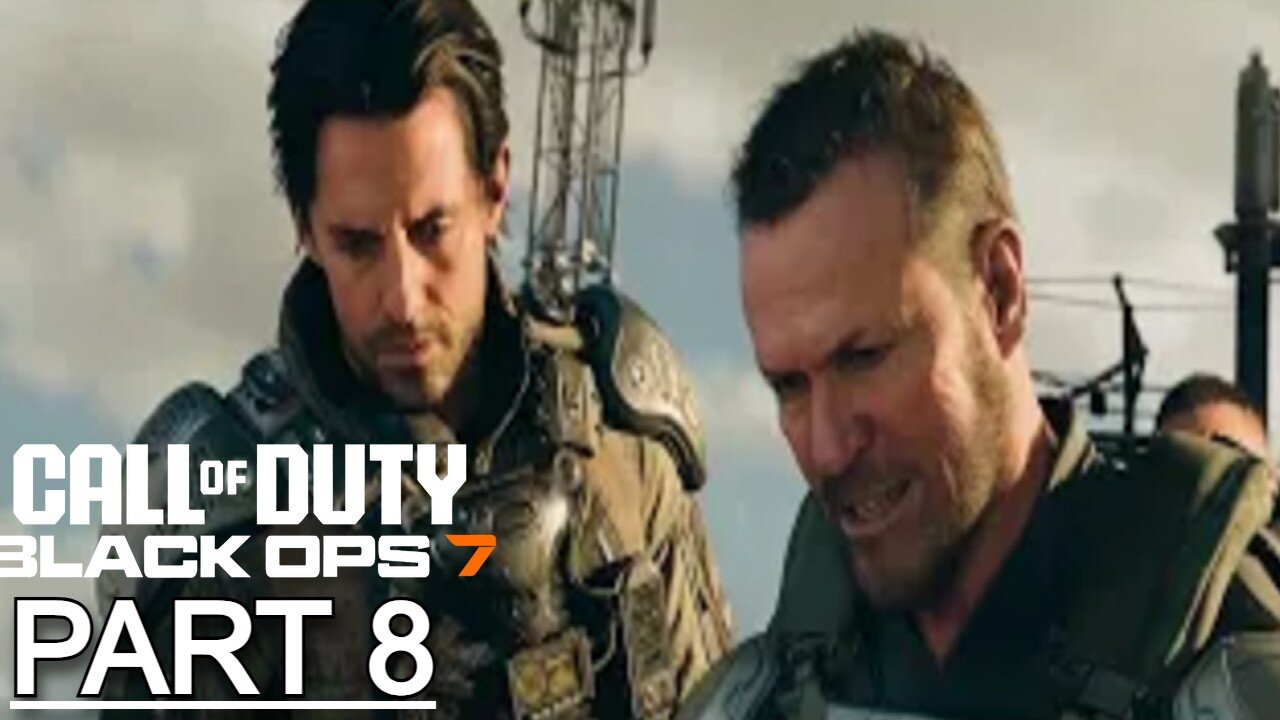Call of Duty Black Ops 7 Gameplay Walkthrough Part 8 Campaign (Full Game)