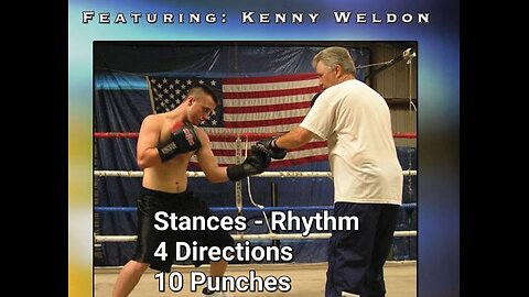 Boxing: Kenny Weldon Stances Rhythm 4 Directions 10 Punches