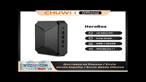 Mini PC CHUWI HeroBox Intel Celeron N100 Quad-core CPU Windows 11 OS Review