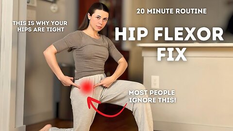 Your Hip Flexors Are Holding You Back - Fix Them With THIS