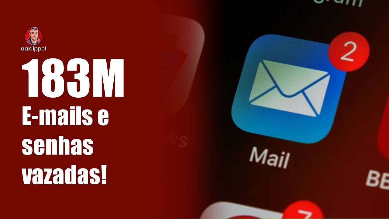 183M de e-mails e senhas vazadas!