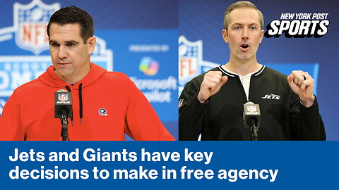 FIRST LOOK at what the Jets and Giants need in free agency