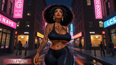 CURVY THICK GIRL BOSS HAS A WONDERFUL DAY IN THE CITY