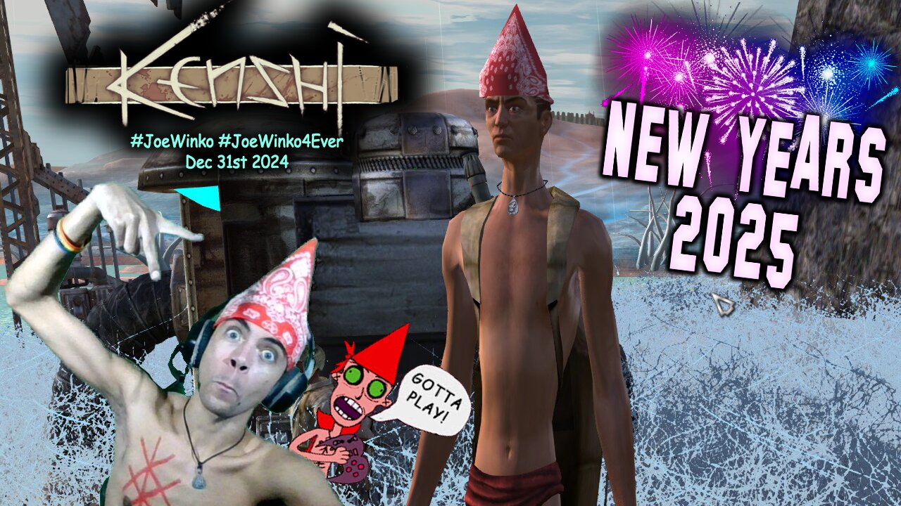 New Years 2025 | Kenshi Gaming Livestream (Dec 31st 2024) | Joe Winko