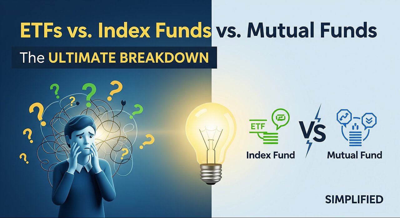 ETFs vs. Index Funds vs. Mutual Funds: The Ultimate Breakdown | EPK Capital