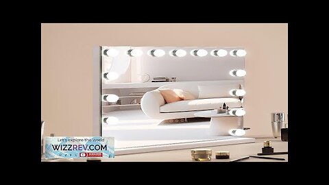 VEVOR Hollywood Vanity Mirror With Lights w/ USB Desktop Wall-mount 22.8x18.1 in Review