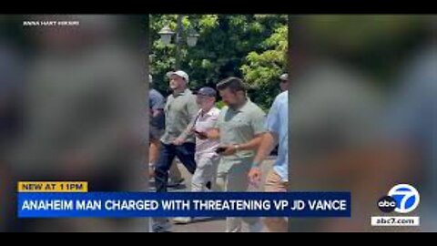 DOJ Charges California Man With Threatening to Kill JD Vance During Disneyland Visit