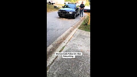 Woman calls cops on man babysitting a child 😳 #BreakingNews #Viral #Babysitting #japd