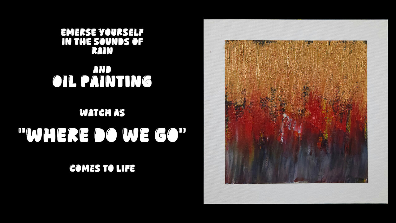 Emotional Textures | Watch This Abstract Oil Painting Come to Life