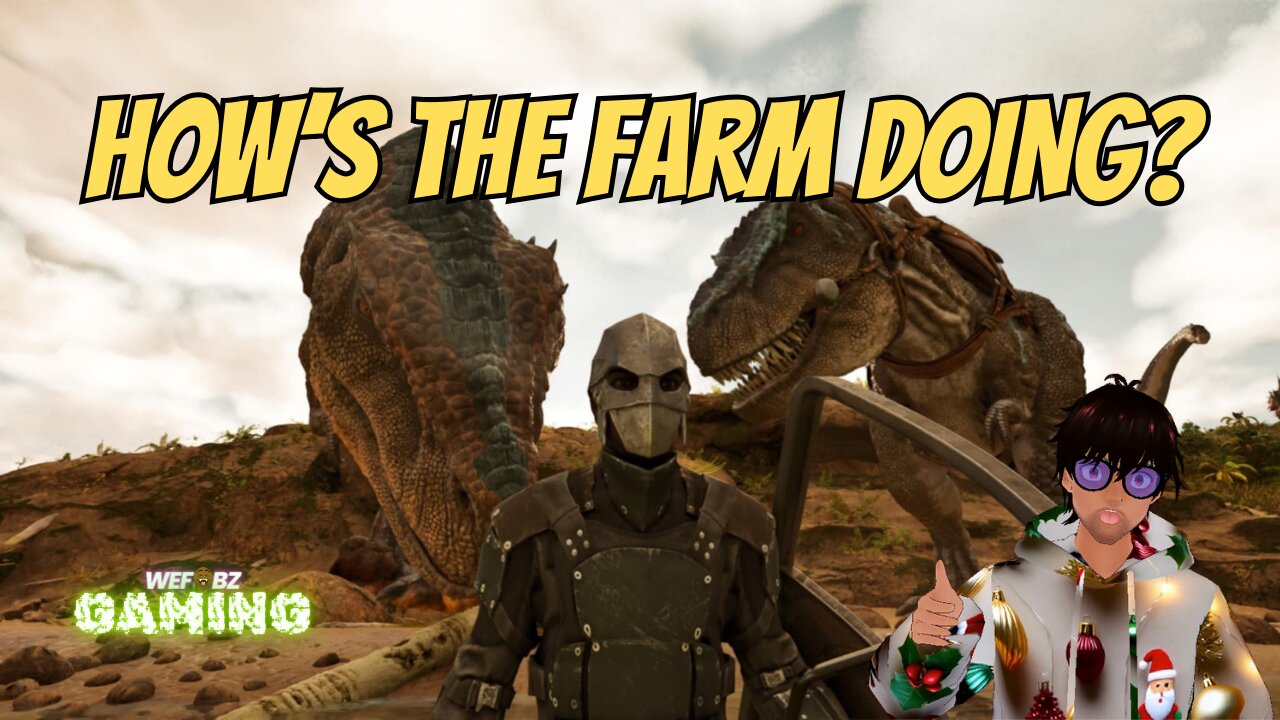 Ark Survival Ascended: Day 22 – Can This VTuber Survive? (Wefobz Gaming)