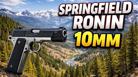 Springfield Ronin 10mm (G9, Gold Dot, Nosler ASP)
