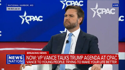 JD Vance Rocks First Day Of CPAC Talking About Free Speech, Masculinity, & The Value Of Life: Part 4