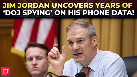 'They spied on me': Jim Jordan drops bombshell allegation against Biden’s DOJ