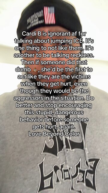 Cardi B is ignorant af for talking about jumping ICE.