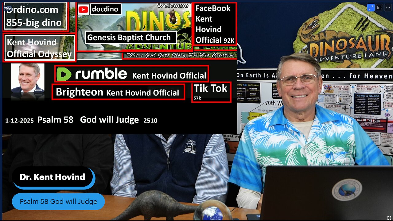 Dr. Kent Hovind -Psalm58 God will Judge