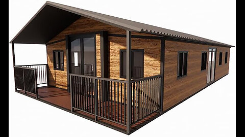 Modern 20ft &40ft Expandable Container Home - Prefabricated Mobile House with Two Bedrooms and Full Bathroom