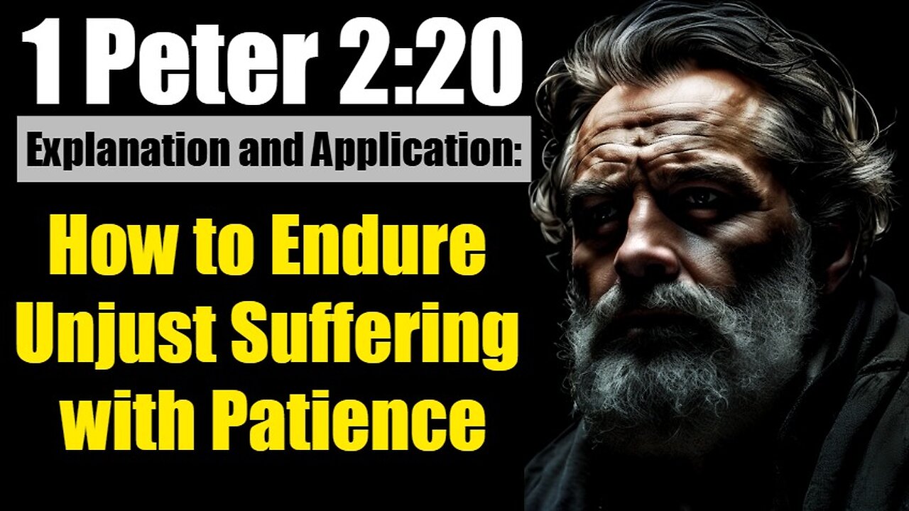 1 Peter 2:20 Explained: Why Does God Value Suffering for Good?